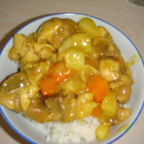 咖喱鸡饭 咖喱鸡饭