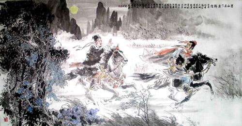 萧何月下追韩信 萧何月下追韩信