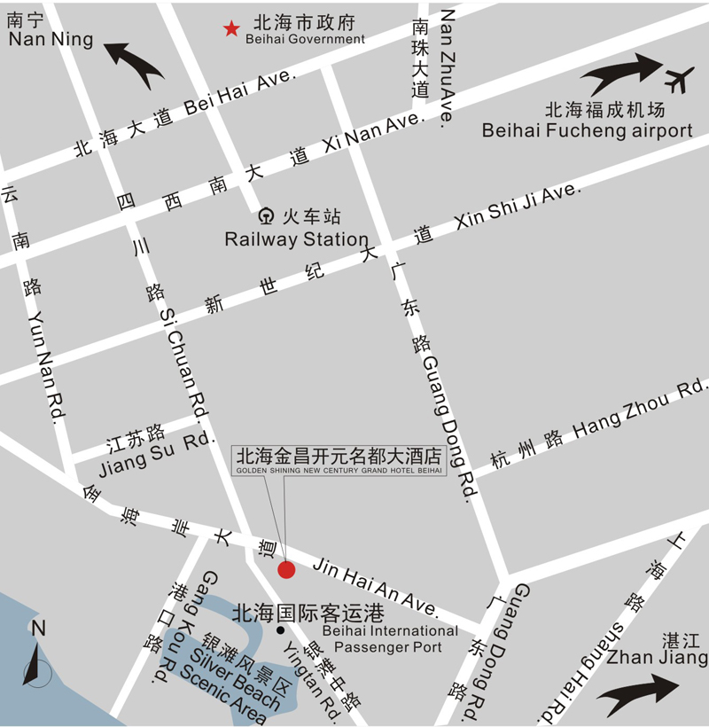 北海金昌开元名都大酒店 北海金昌开元名都大酒店