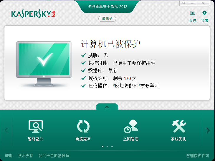 卡巴斯基安全部队2012