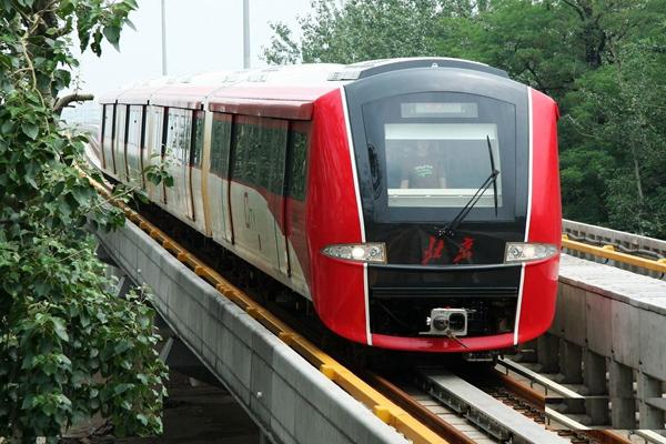 北京捷运机场线列车 北京捷运机场线列车