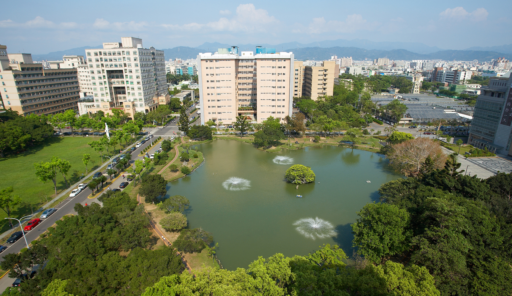中兴湖鸟瞰 中兴湖鸟瞰