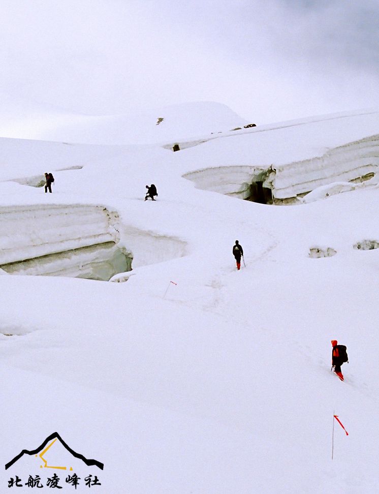 05年 凌峰在桑丹康桑 过大雪桥 05年 凌峰在桑丹康桑 过大雪桥