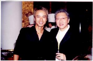 郑东汉与爱将李克勤 郑东汉与爱将李克勤
