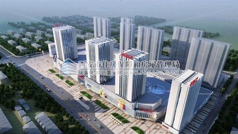 西安大明宫万达广场效果图