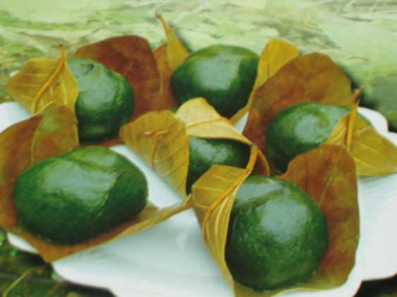 蒿菜粑 蒿菜粑