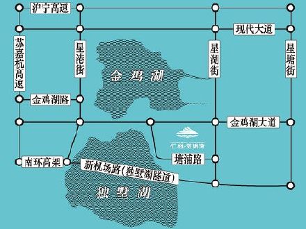 仁恆双湖湾位置图 仁恆双湖湾位置图