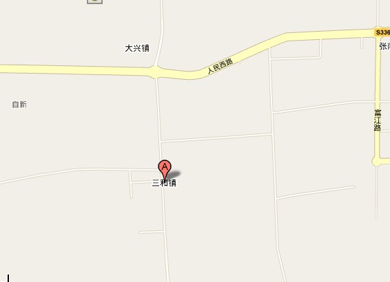 三和镇区域地图 三和镇区域地图