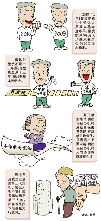养老保险新政策