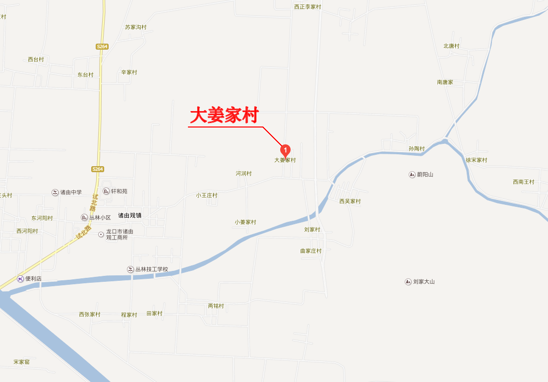 蓬莱市北沟镇大姜家村