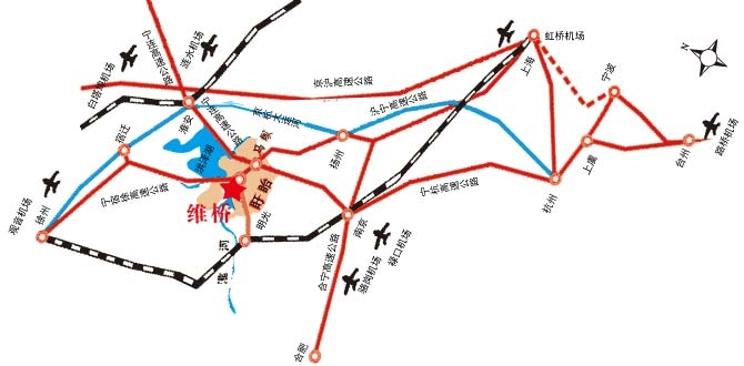 盱眙县交通区点阵图 盱眙县交通区点阵图