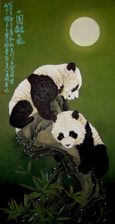 周健画作