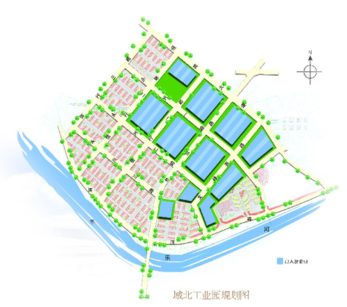 黄山市城北工业园（规划图）