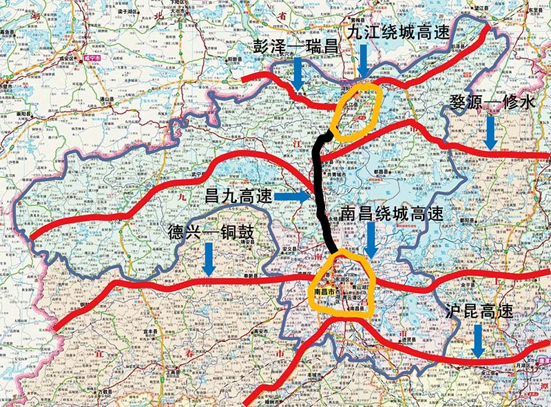 九江市绕城高速公路 九江市绕城高速公路