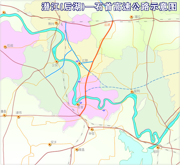 潜江至石首高速公路