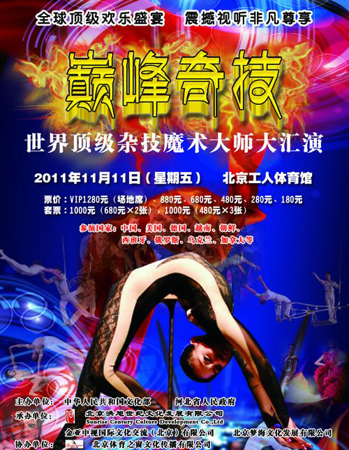 世界顶级杂技魔术大师大汇演