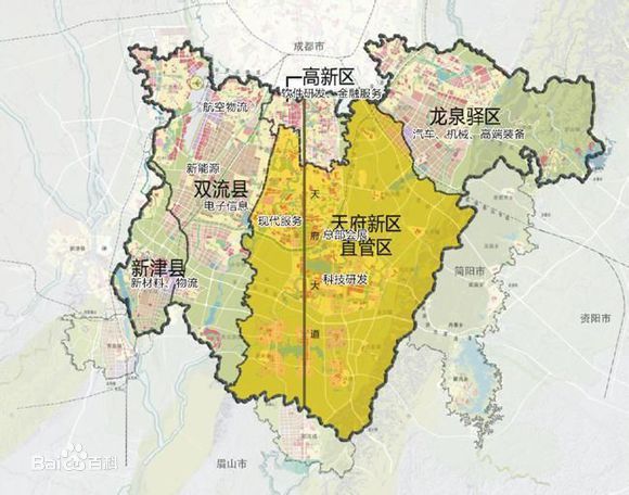 天府新区直管区 天府新区直管区