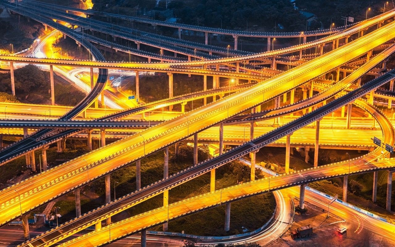 重庆城区高速公路立交匝道 重庆城区高速公路立交匝道