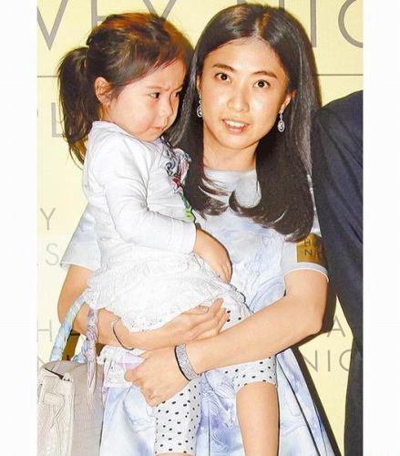 甘比和女儿刘秀桦 甘比和女儿刘秀桦
