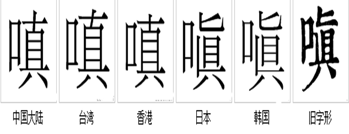 嗔(汉字) 嗔(汉字)