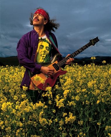 年轻时的 Carlos Santana