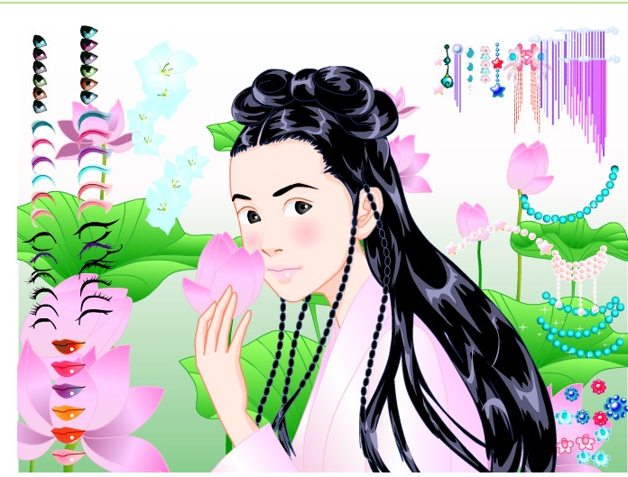 古代女孩化妆 古代女孩化妆