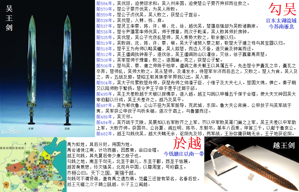 2500年仍寒光逼人的吴钩越剑见证吴越春秋 2500年仍寒光逼人的吴钩越剑见证吴越春秋