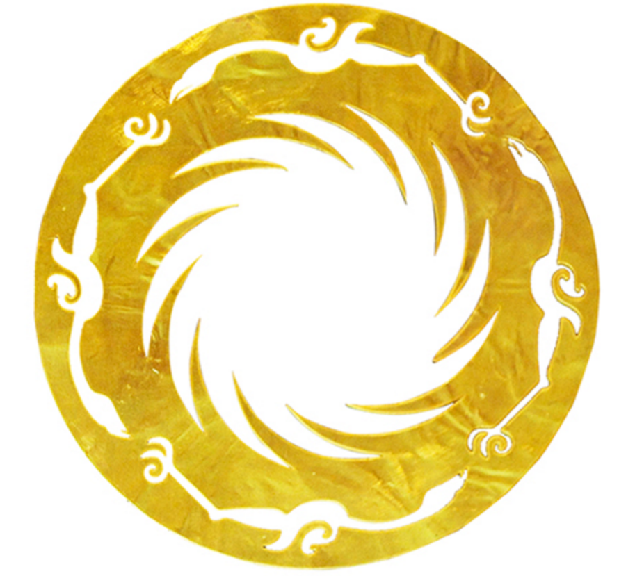 商周太阳神鸟金饰 商周太阳神鸟金饰