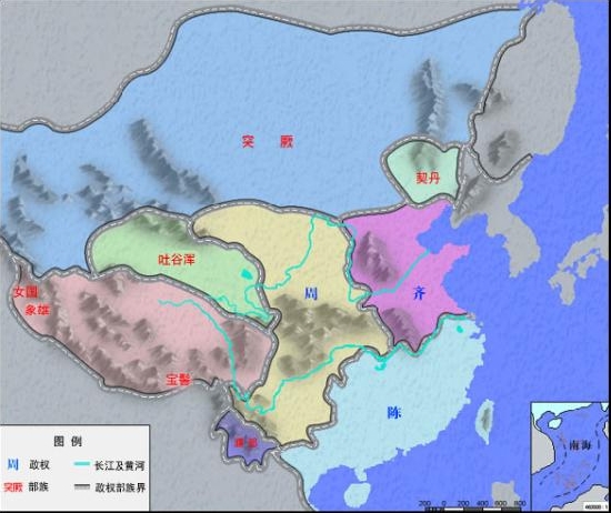北齐与北周的对峙 北齐与北周的对峙