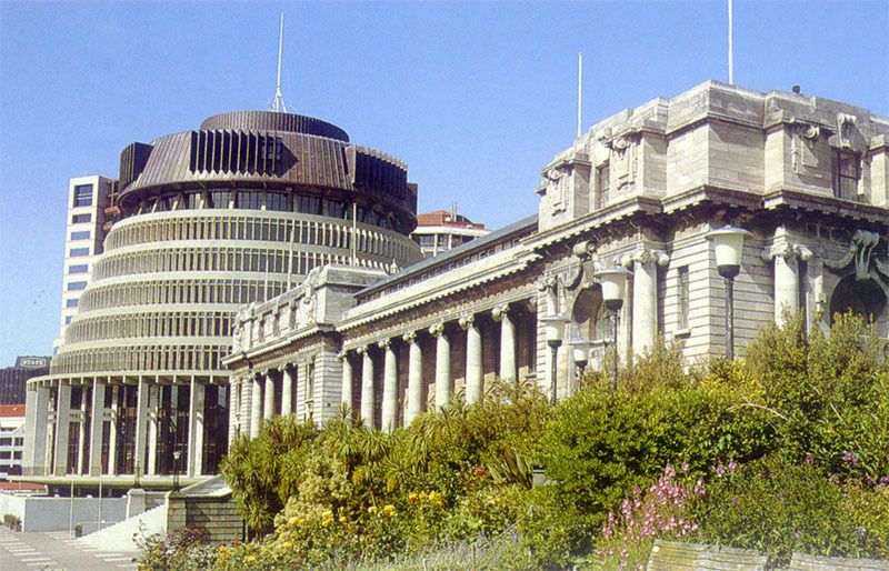 纽西兰国会大厦 纽西兰国会大厦