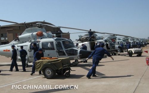 中国海军直九舰载反潜机队 中国海军直九舰载反潜机队