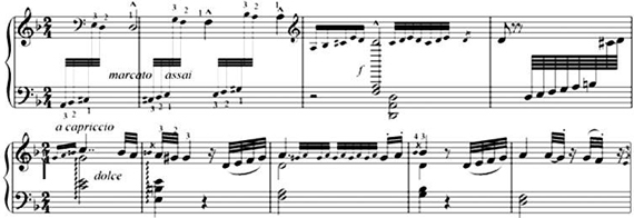 《匈牙利狂想曲》B:(32-67) 《匈牙利狂想曲》B:(32-67)