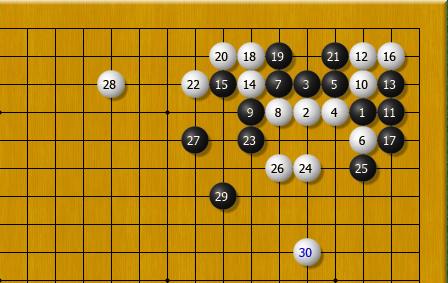 吴清源首创的内拐下法 吴清源首创的内拐下法