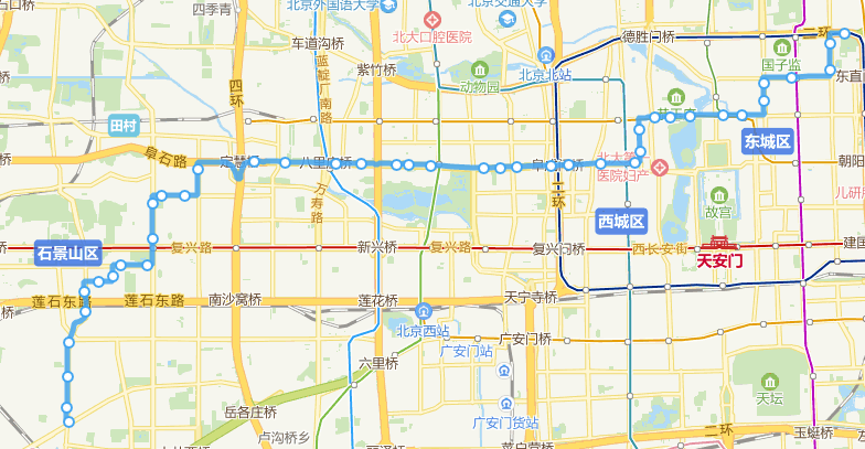 612路走向图 612路走向图