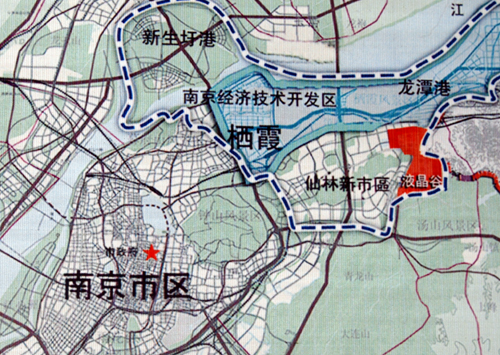中国南京液晶谷位置 中国南京液晶谷位置
