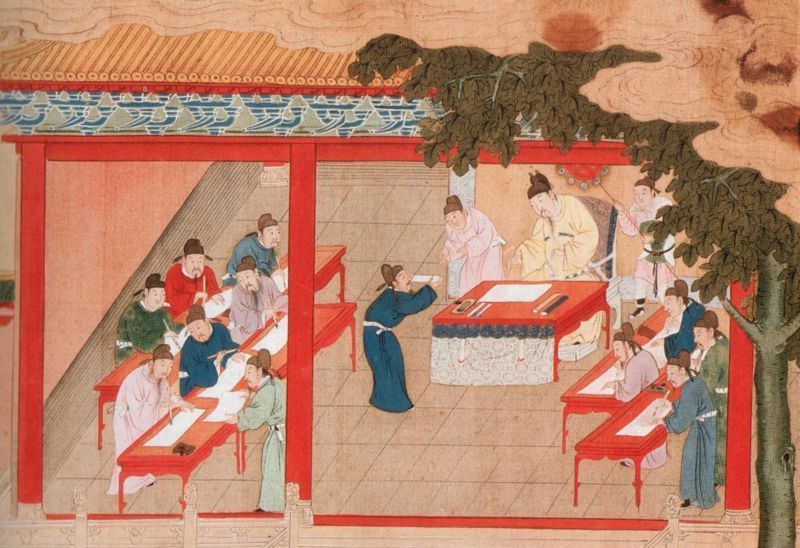 宋朝科举现场 宋朝科举现场