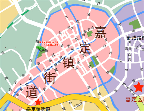 嘉定镇街道