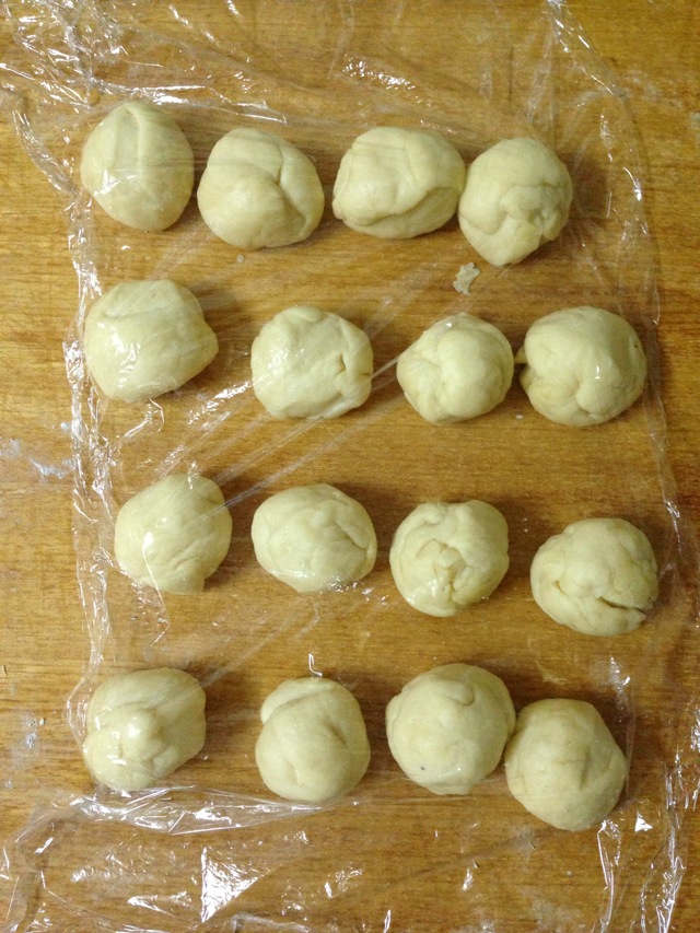 红豆沙小麵包