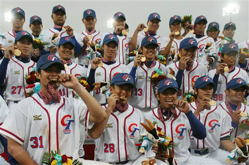 2006年多哈亚运棒球赛中华台北队全胜夺金 2006年多哈亚运棒球赛中华台北队全胜夺金