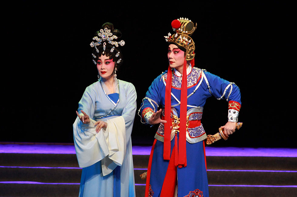 庐剧表演 庐剧表演