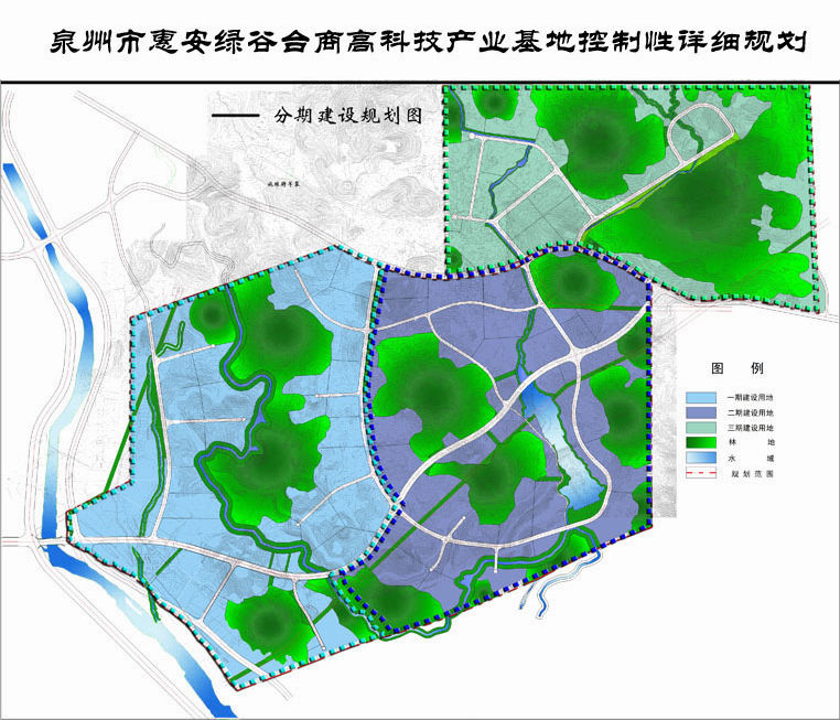 分期建设规划图 分期建设规划图