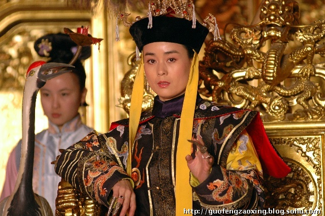 吴珏瑾在《武昌首义》中饰演隆裕太后