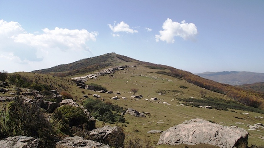 上顶山主峰地带 上顶山主峰地带