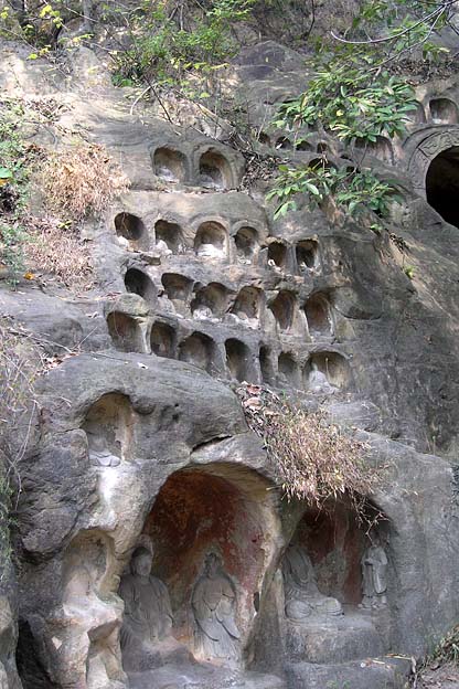 南京栖霞山千佛岩 南京栖霞山千佛岩