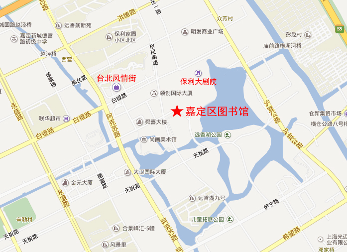 嘉定图书馆总馆 嘉定图书馆总馆