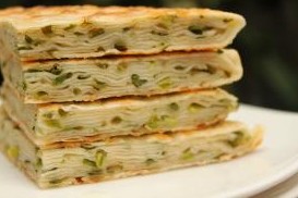 千层葱油饼 千层葱油饼