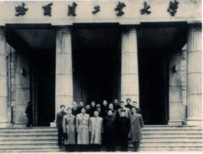 1957年苏联专家 回国前合影